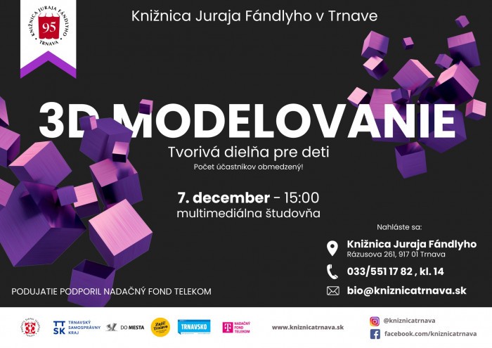 3D modelovanie kniznica tt22