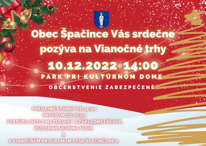 spacince trhy22 vanoce