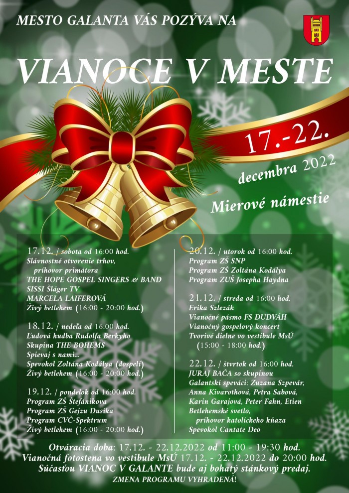 Vianoce v meste Galanta22
