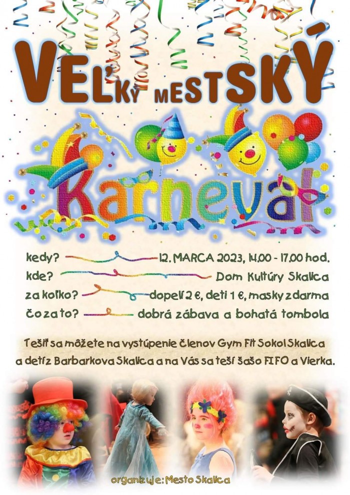 Velky mestsky karneval Skalica 2023