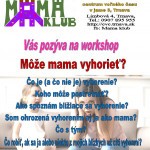 Workshop Moze mama vyhoriet mama klub23