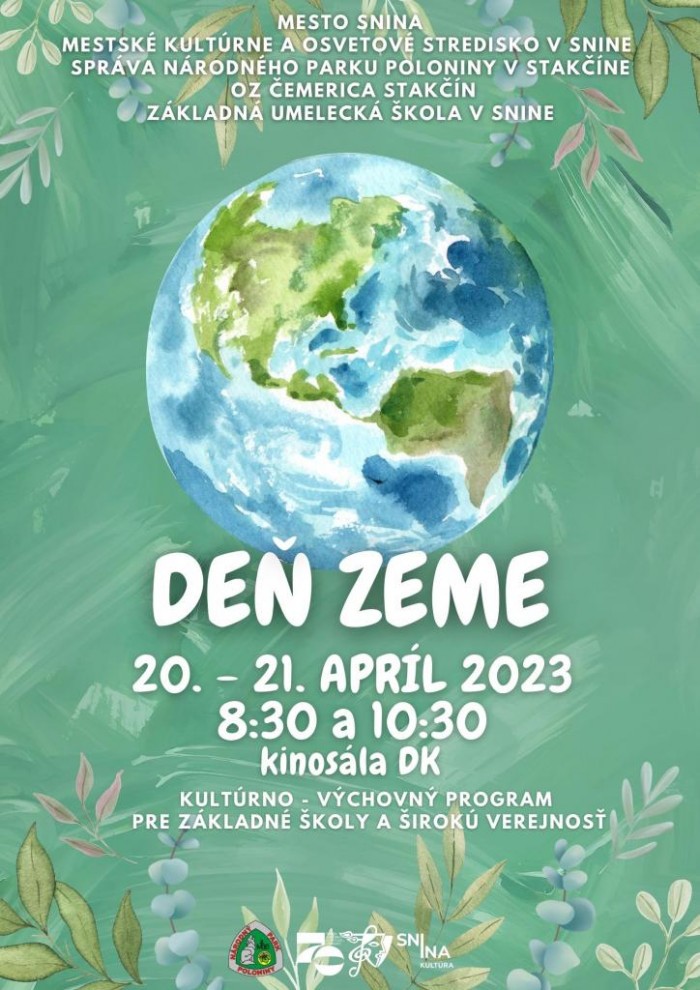 green watercolor natural save the earth poster 2 1