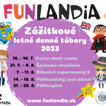 Zazitkove denne tabory FUNLANDIA 2023