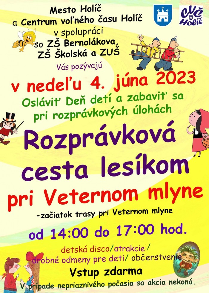 Rozpravkova cesta lesikom pri Veternom mlyne2023