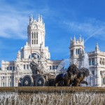 cibeles palace fountain plaza de cibeles madrid spain 1