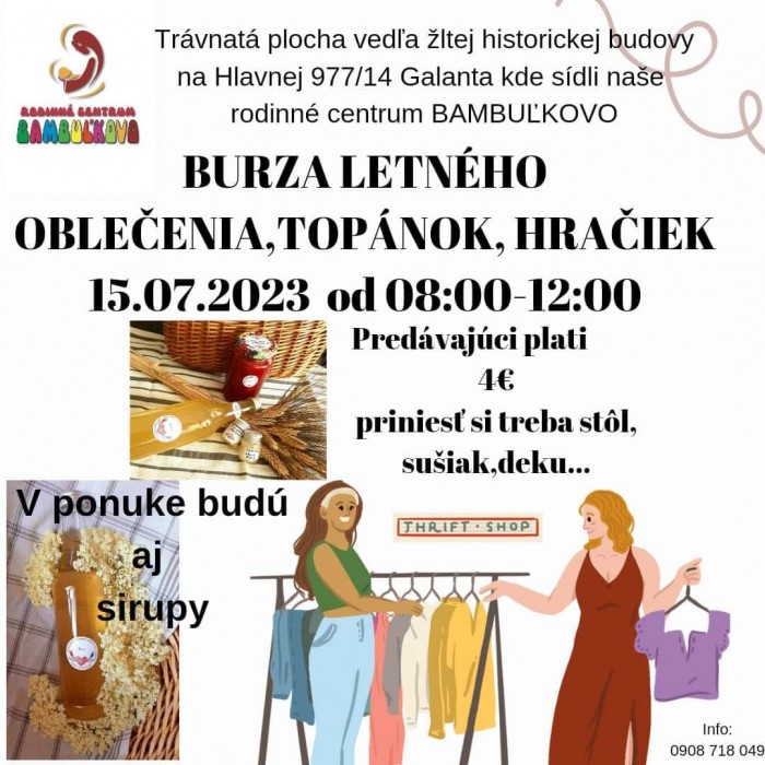 Burza letneho oblecenia v RC Bambulkovo 15723