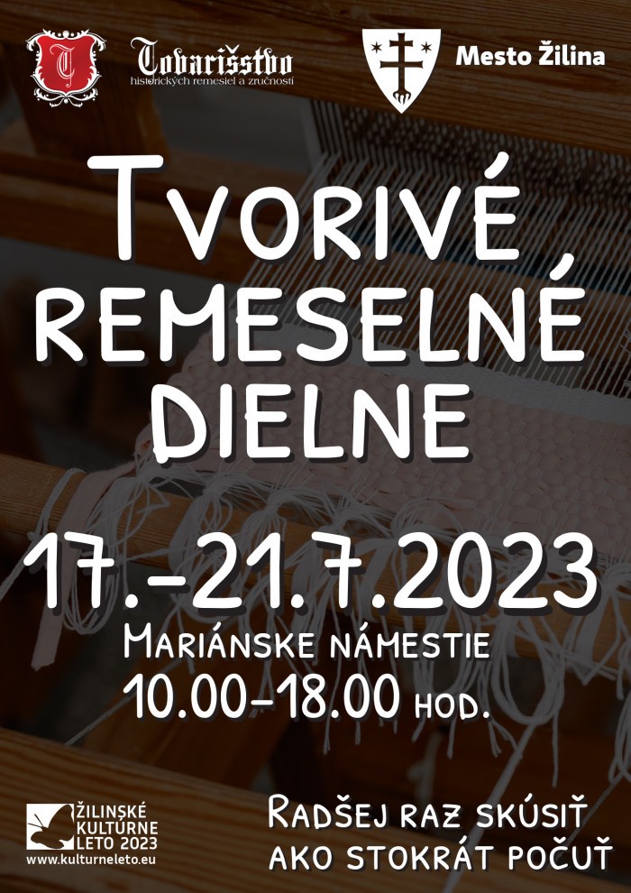 tvorive remeselne dielne 2023