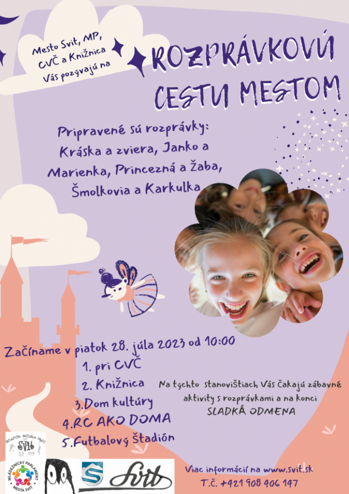 pink and purple playful organic magical birthday party flyer 3 1