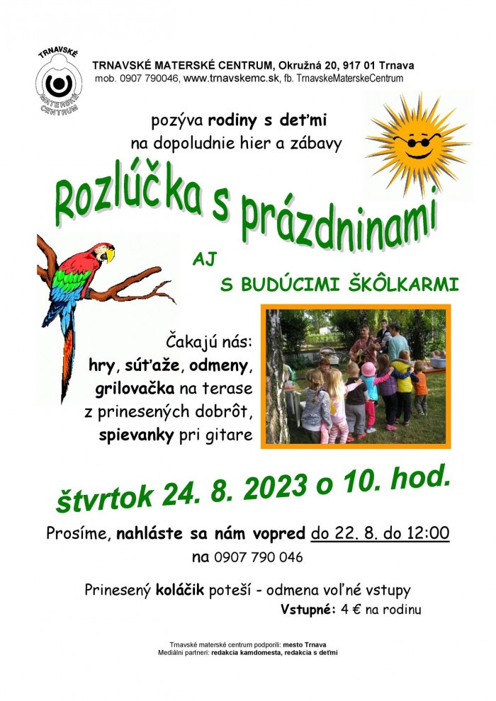 Rozlucka s prazdninami TMC23