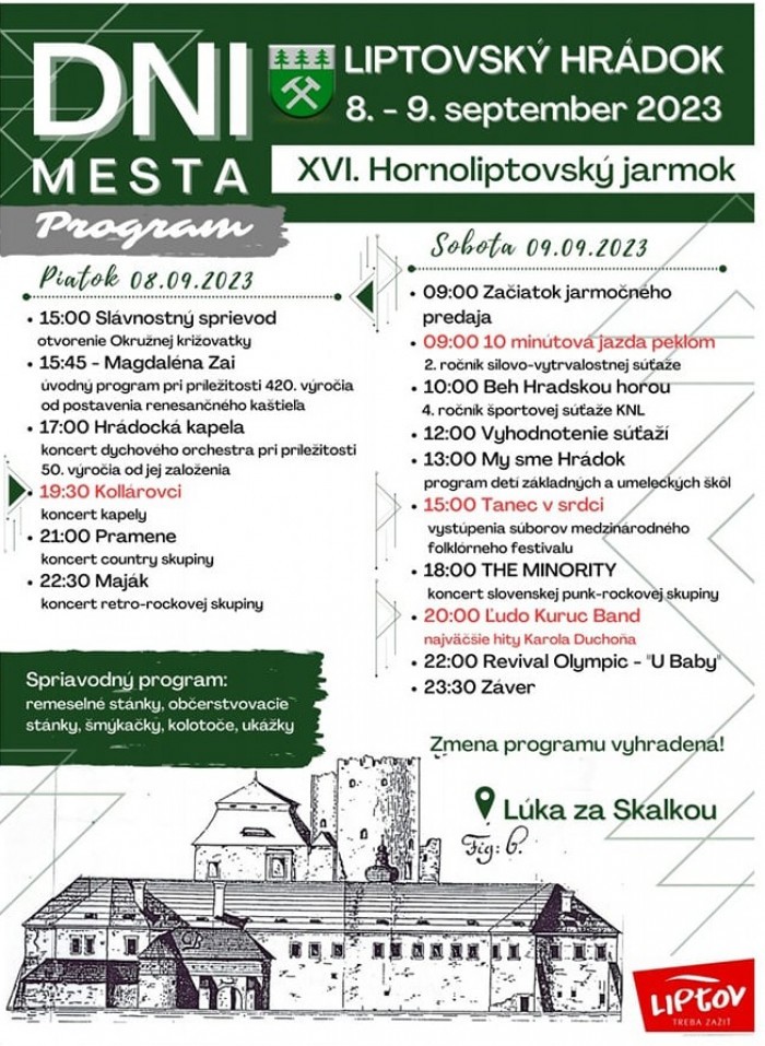 dni mesta liptovsky hradok