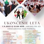 Ukoncenie leta Hrn nad Parnou