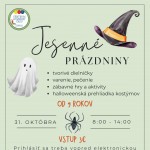 jesenne prazdniny stonozka senica 31.10.23