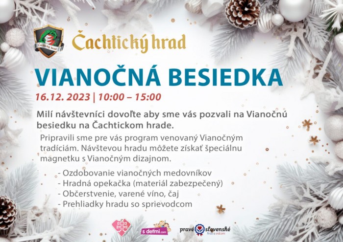 hrad vianocna besiedka 2023 1024x724