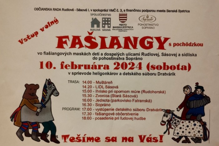 plagat fasiangy s pochodzkou