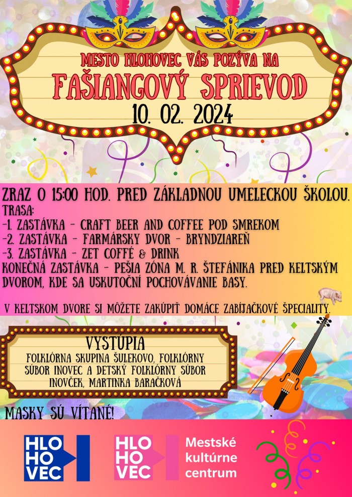 Fasiangovy sprievod v Hlohovci24