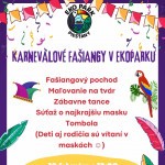 Karnevalove fasiangy v Ekoparku 10.2.24