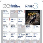 Program marec A1 Divadlo Nova scena