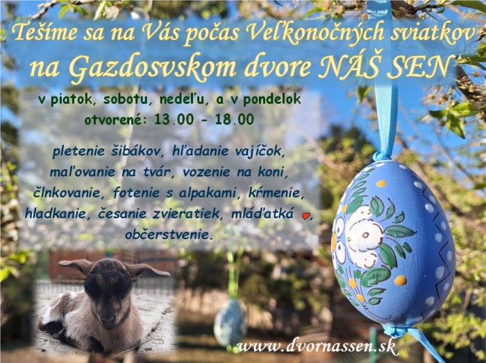 Velkonocne sviatky na Gazdovskom dvore24