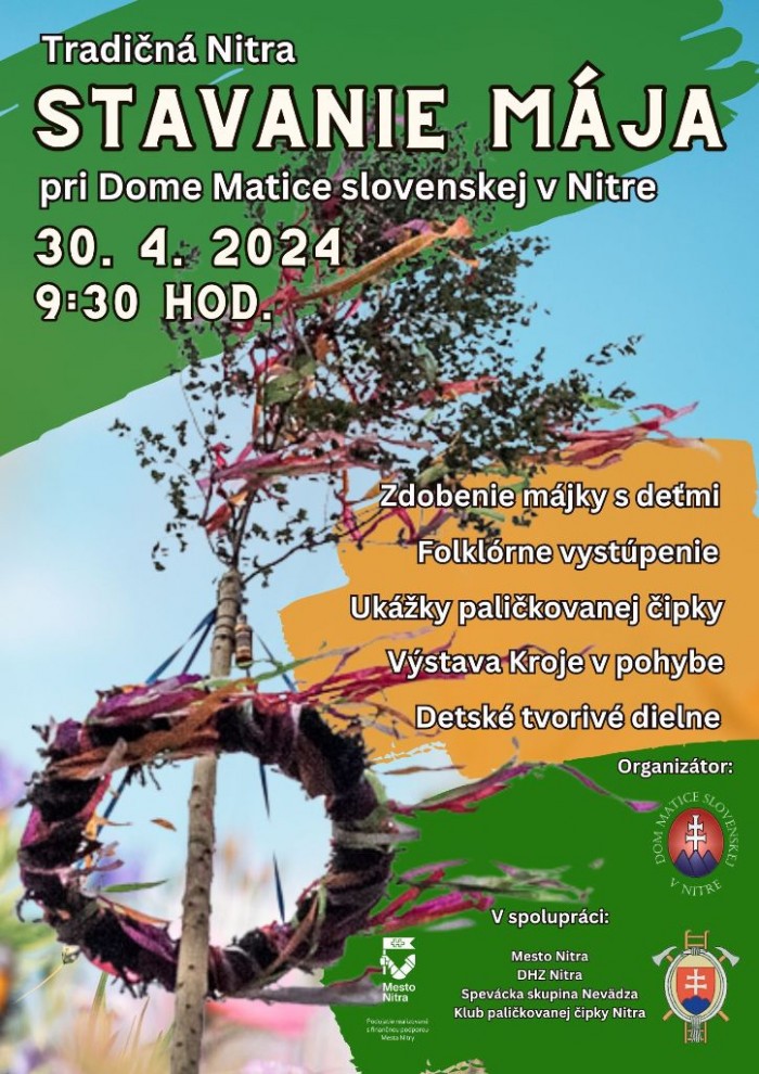 Pozvanka Nitra Stavanie maja 2024