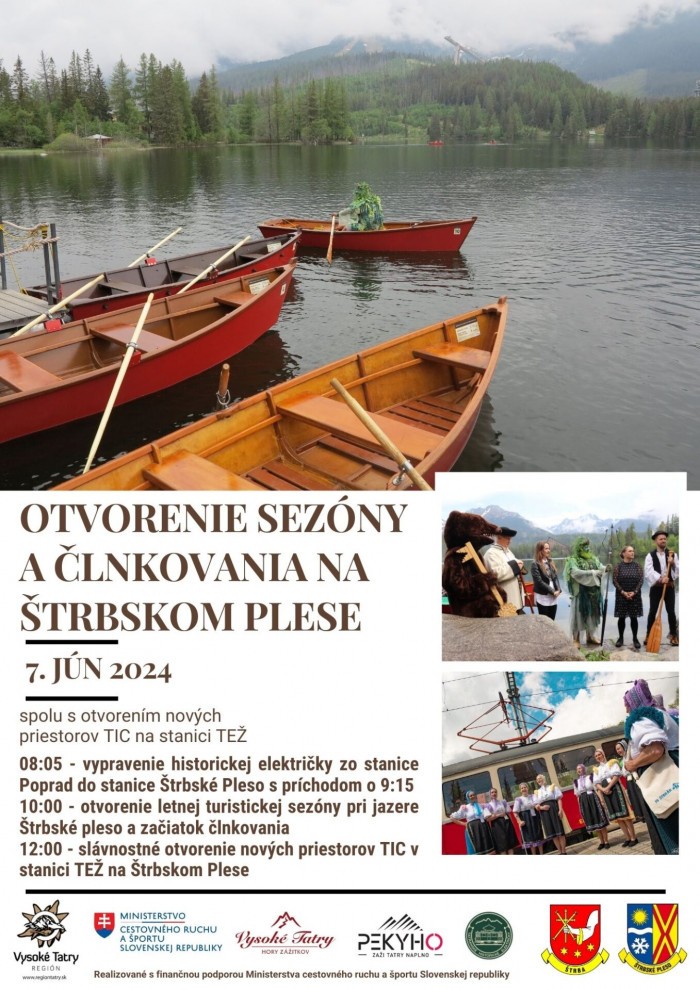 Otvorenie sezony clnkovania na Strbskom plese