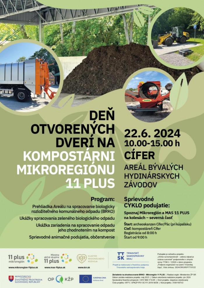 De otvorenych dveri na kompostarni Mikroregionu 11 PLUS