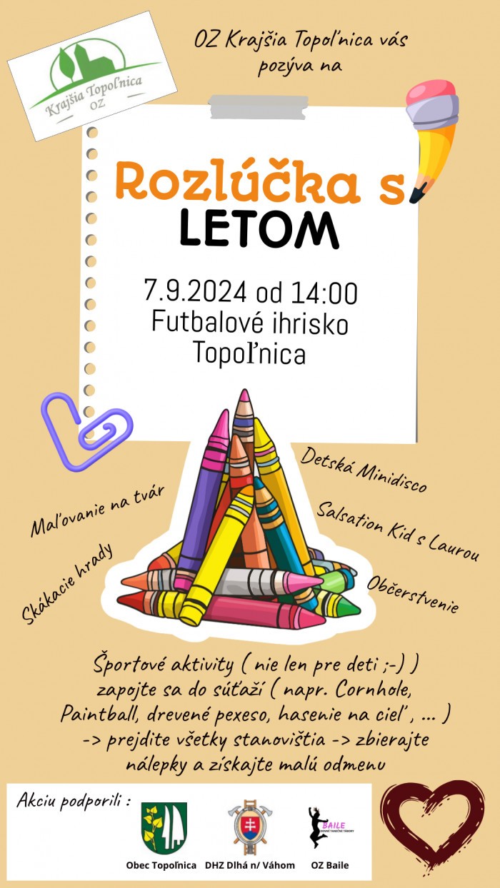 Rozlucka s letom24 Topolnica