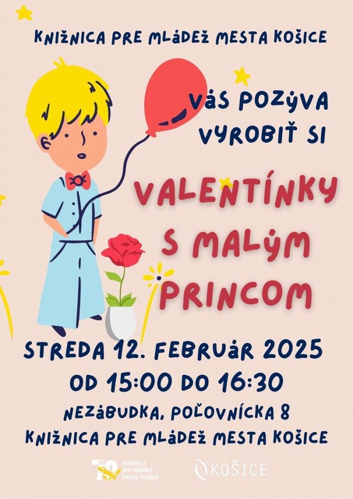 Valentinky s malym princom v