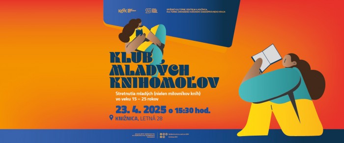 KLUB MLADYCH KNIHOMOLOV 23.4.2025 BANNERY Web SKCaK 1080x449px