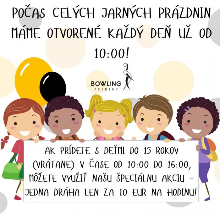 Letacek jarni prazdniny
