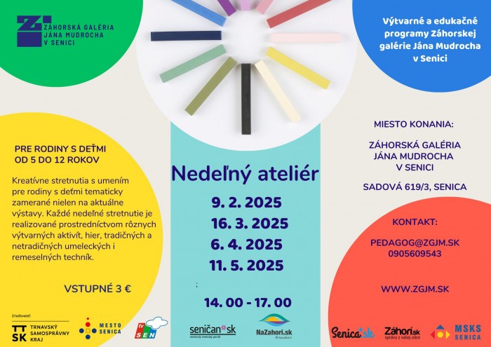 Nedelny atelier Senica 2025