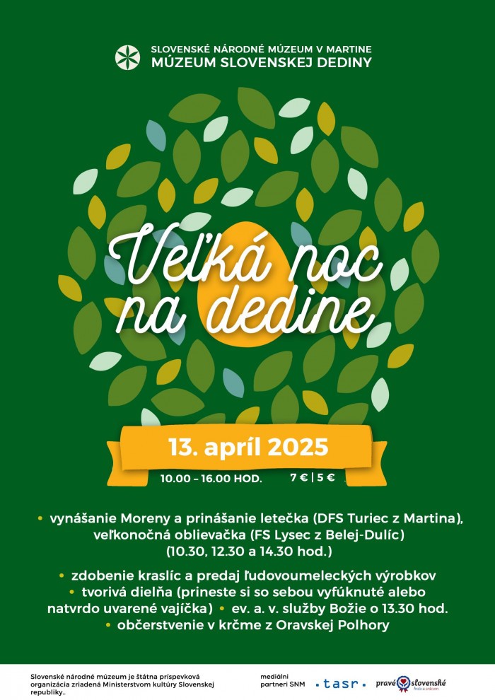 mini velka noc na dedine 2025