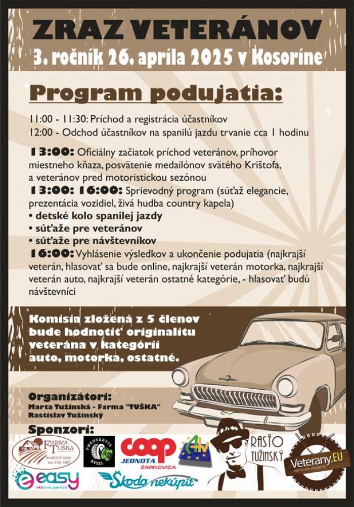 26.04.2025 3. zraz veteranov v Kosorine