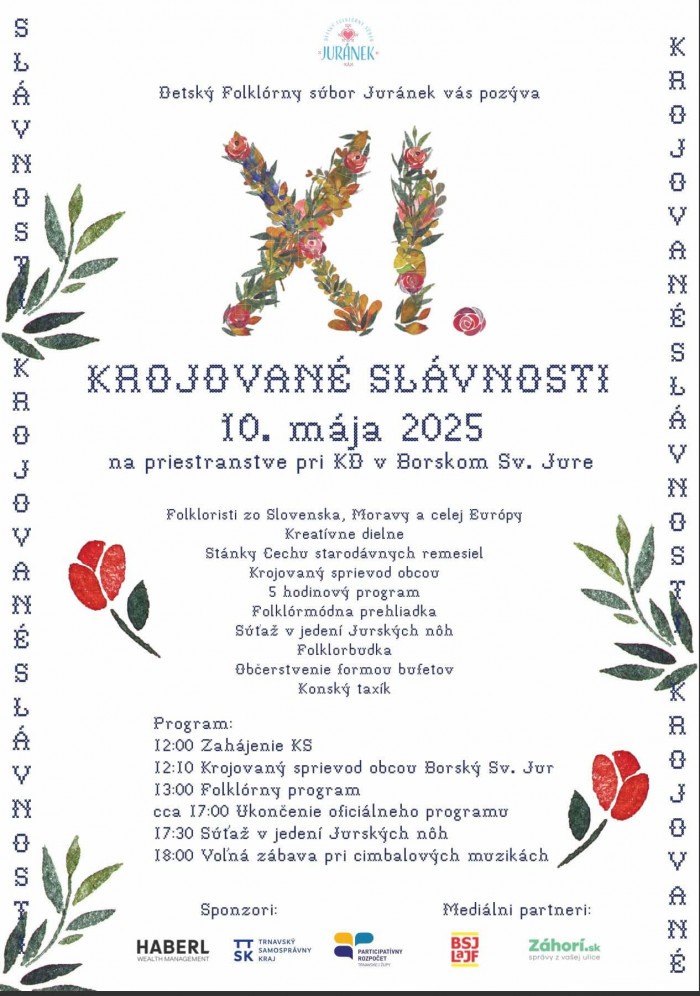 XI2. Krojovane slavnosti