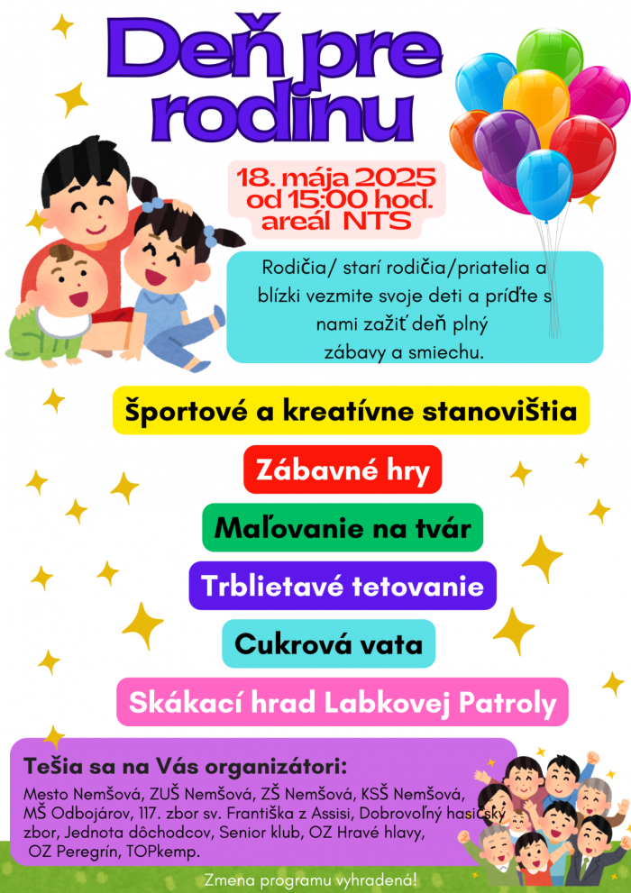 den pre rodinu 25