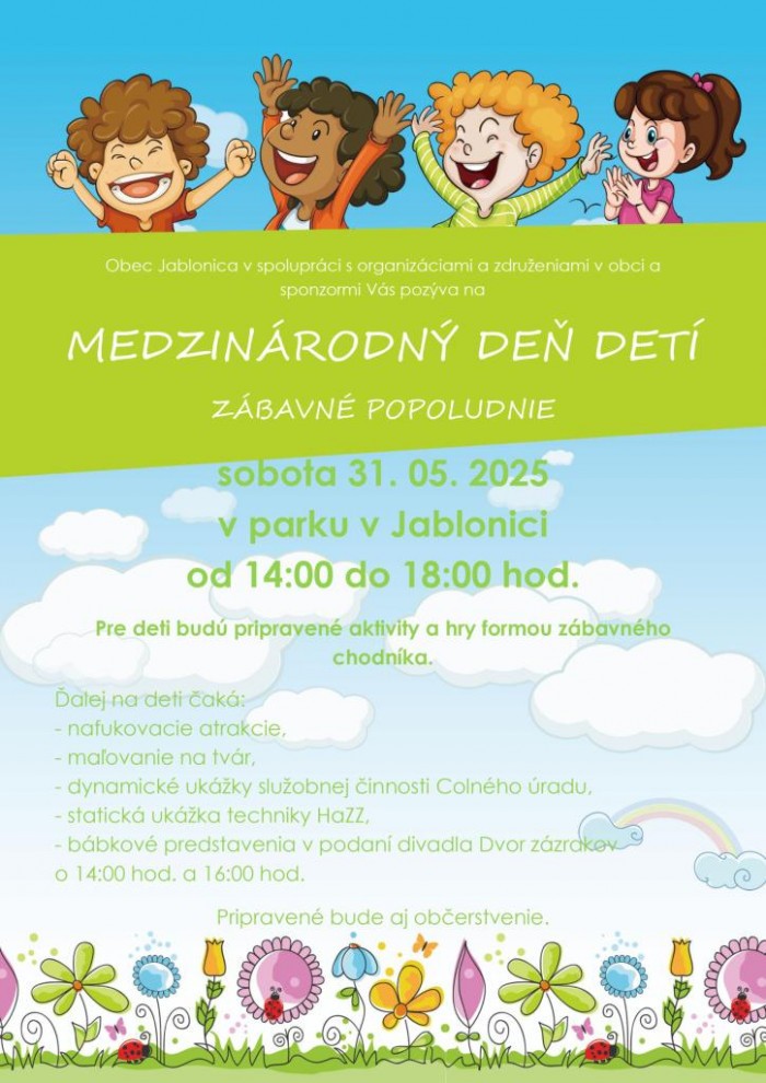 Medzinarodny de deti jablonica