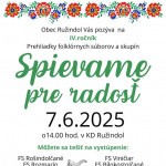 Spievame pre radost