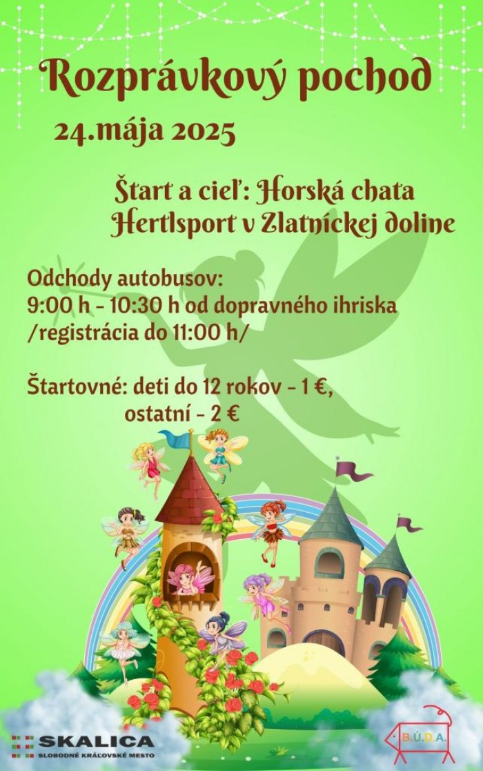 Rozpravkovy pochod v Zlatnickej doline 2025