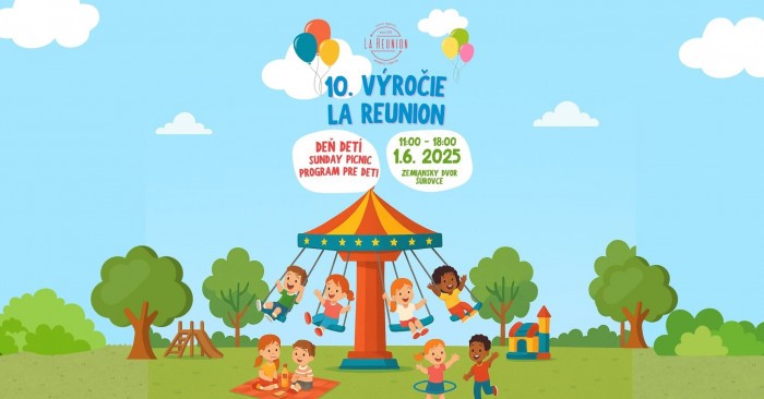10 rokov LaReunion De deti a Sunday piknik