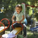 kids playing park