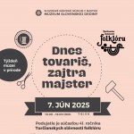 plagat Dnes+tovaris+zajtra+majster+2025