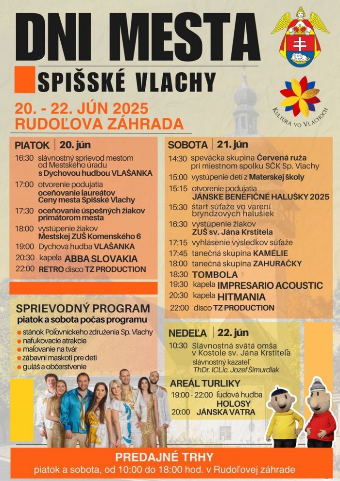 l dni mesta spisske vlachy