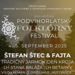 podvihorlatsky folklorny festival 1