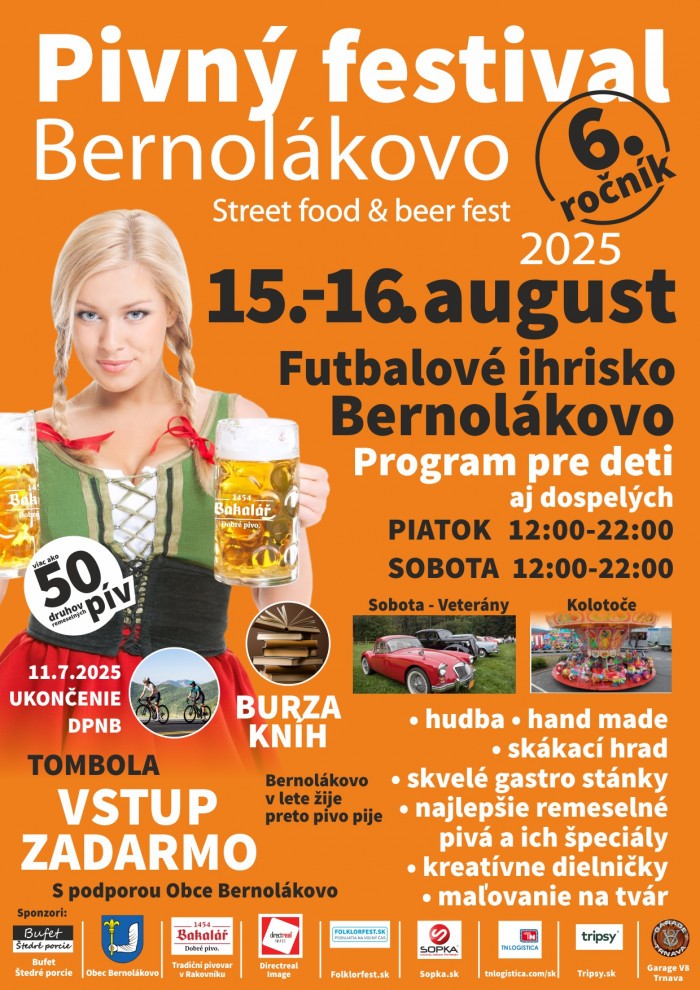 plagat bernolakovo pivny festival 2025