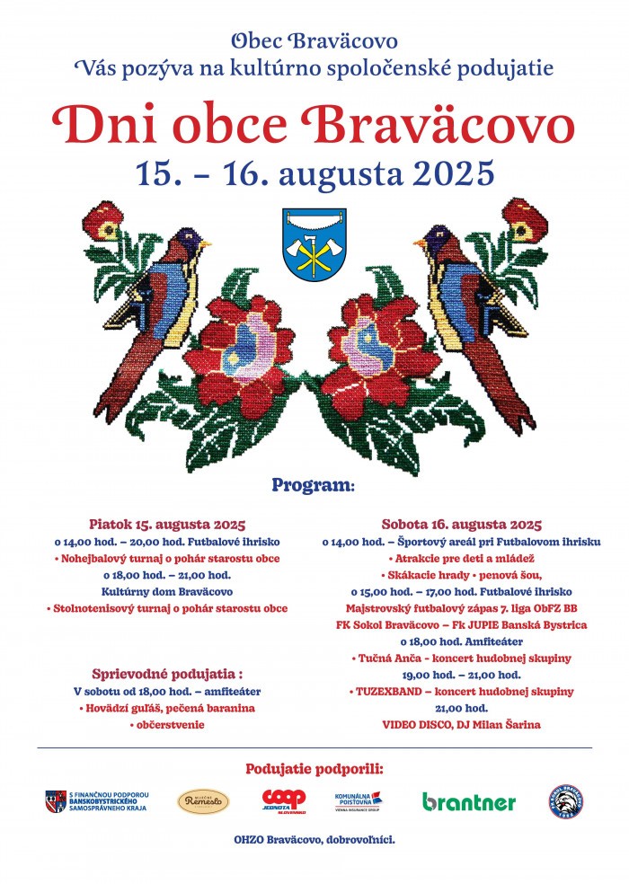 Dni obce Bravacovo 15 16 8 20251