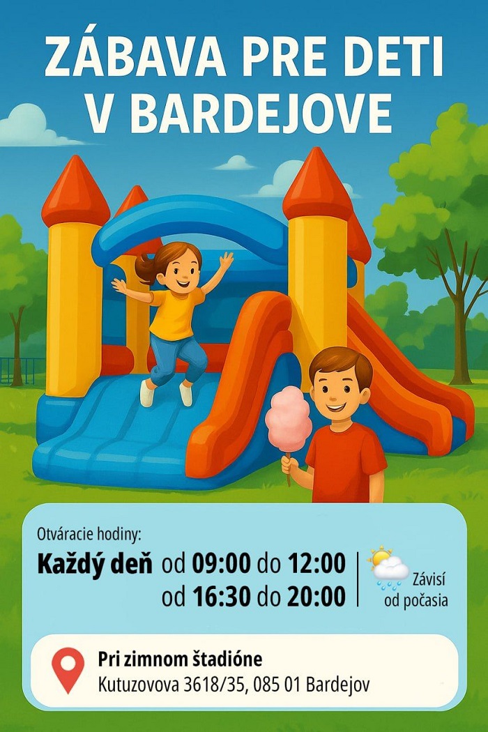 zabava pre deti v bj