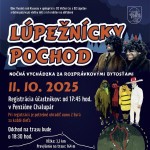 plagat lupeznicky pochod obec vysoka