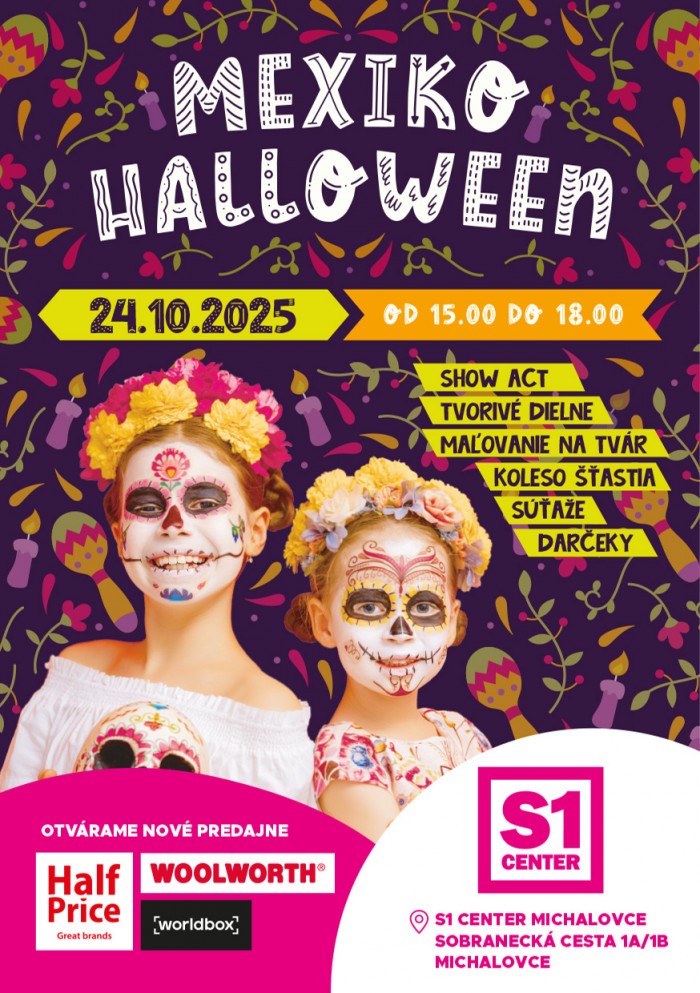 MEXICO HALLOWEEN A5 MICHALOVCE