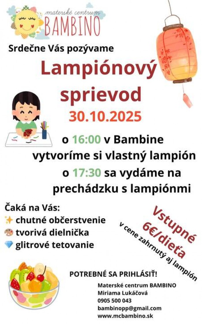 large lampionovy sprievod