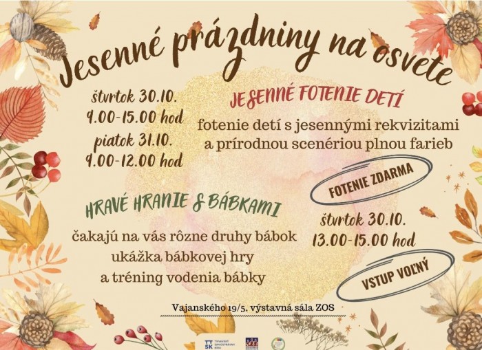 jesen prazdniny osveta senica25