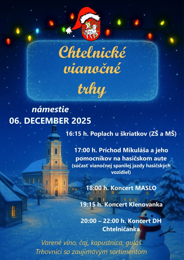 Chtelnicke vianocne trhy a Mikulas25